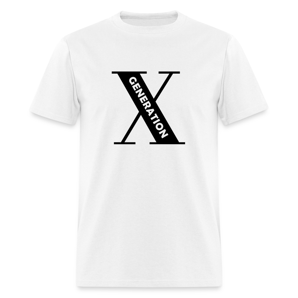 Unisex Classic T-Shirt - Gen X - white