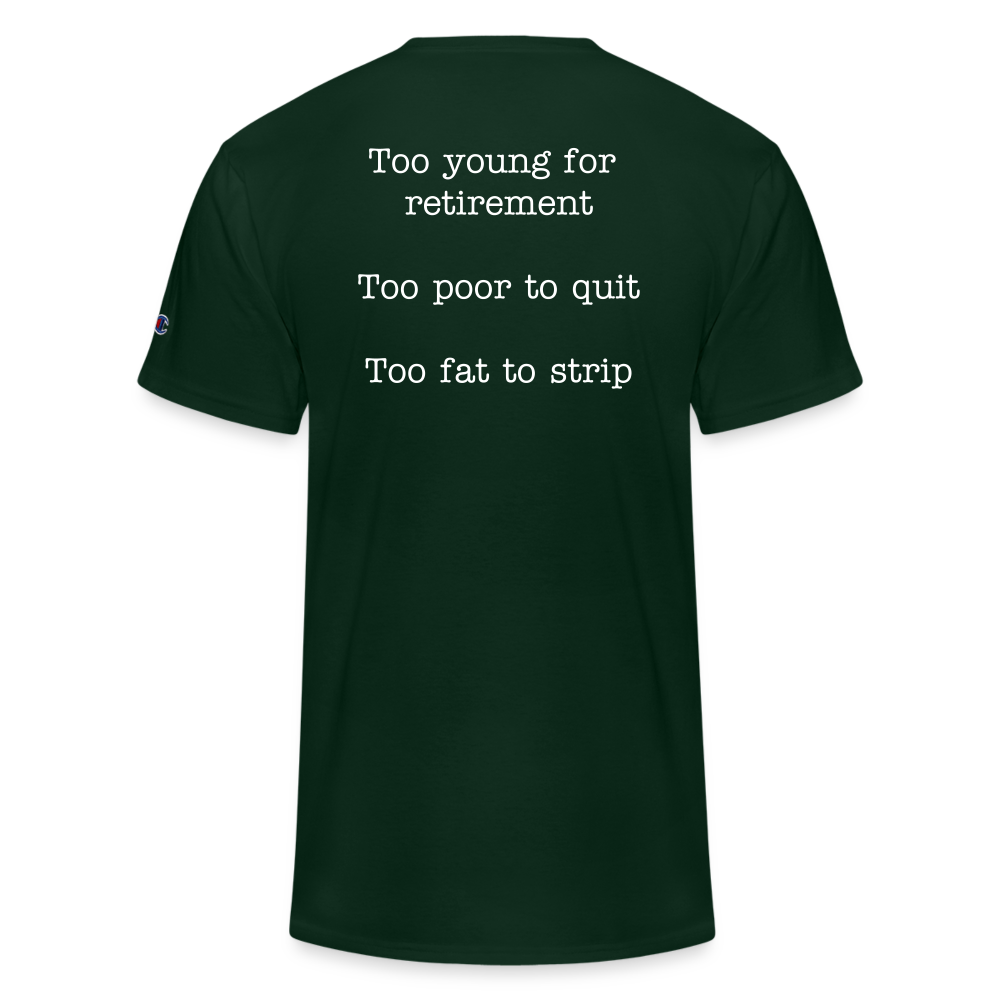 Champion Unisex T-Shirt - For men and women - Dark Green