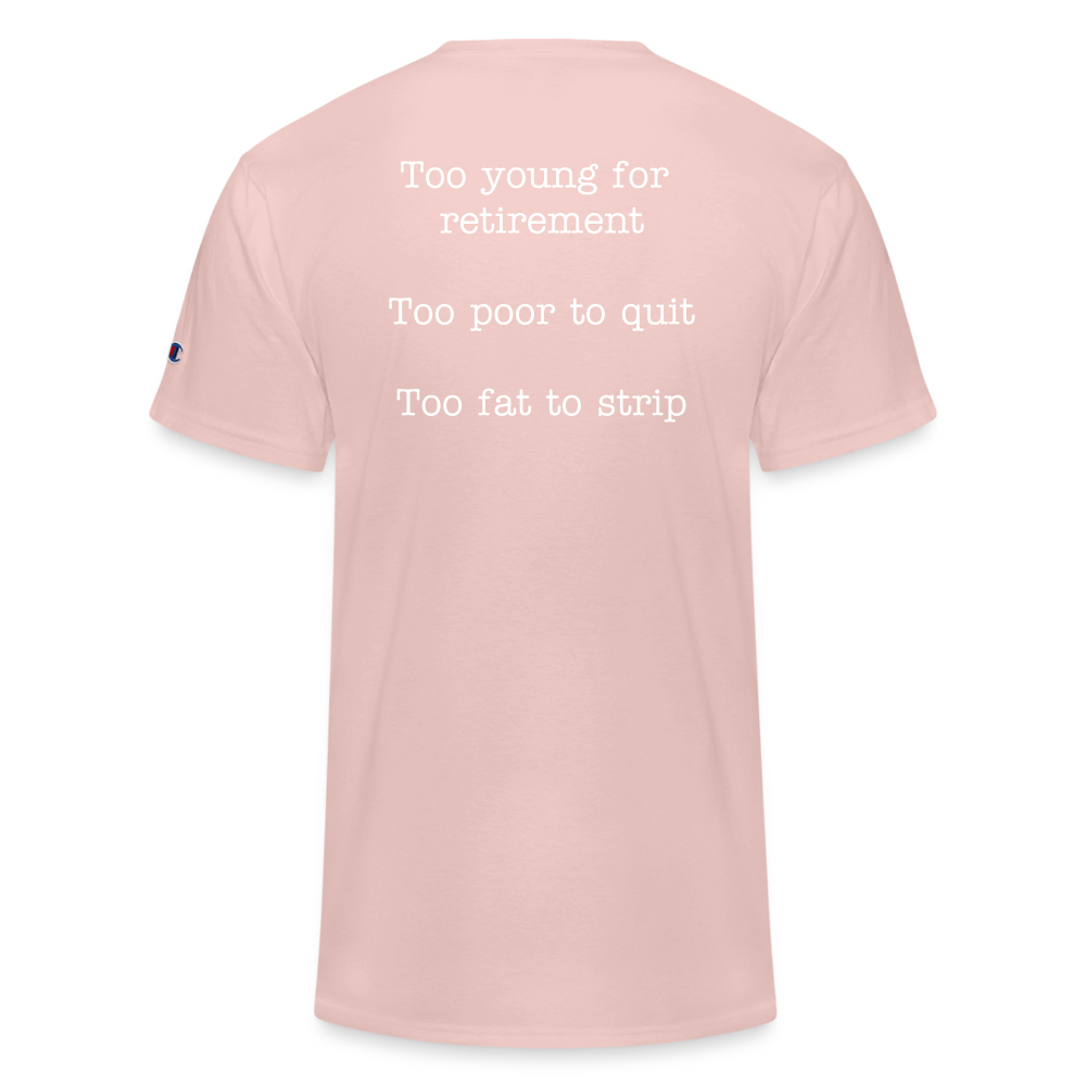 Champion Unisex T-Shirt - For men and women - blush pink 